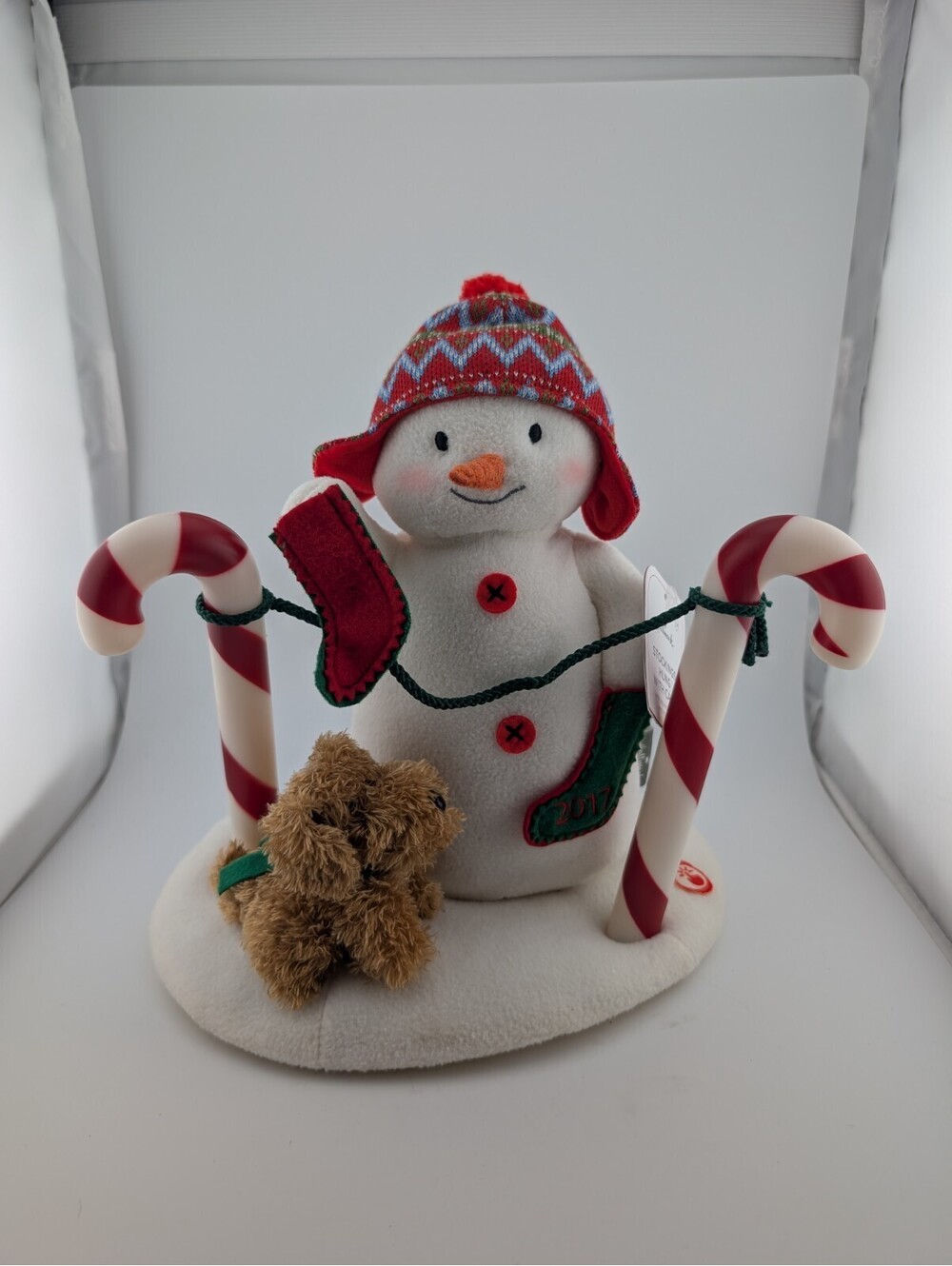 2017 Hallmark Jingle Pals "Stockings Hung with Care" Musical Snowmen *Works*